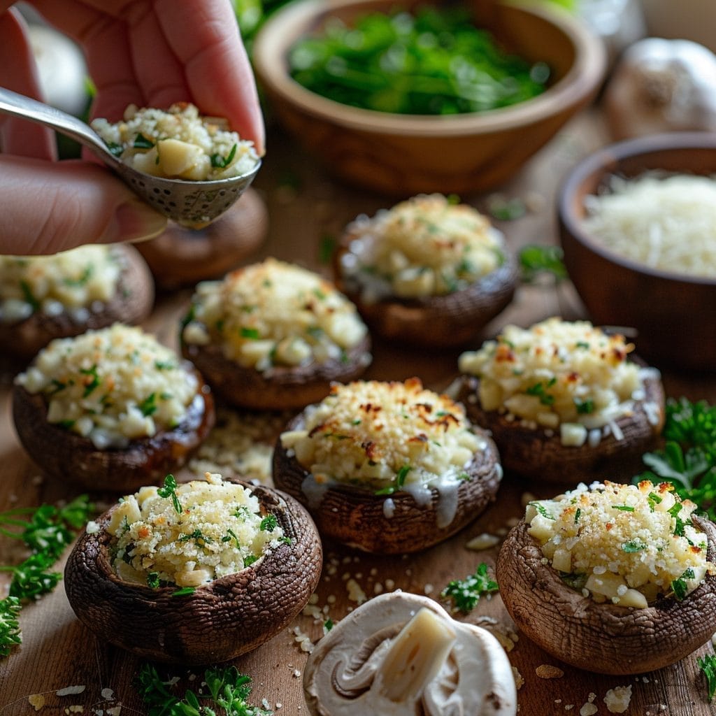 Italian Stuffed Mushrooms