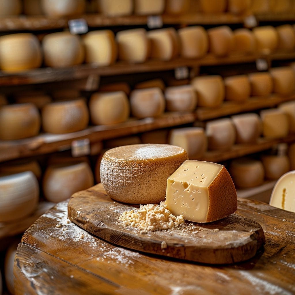 Italian cheeses
