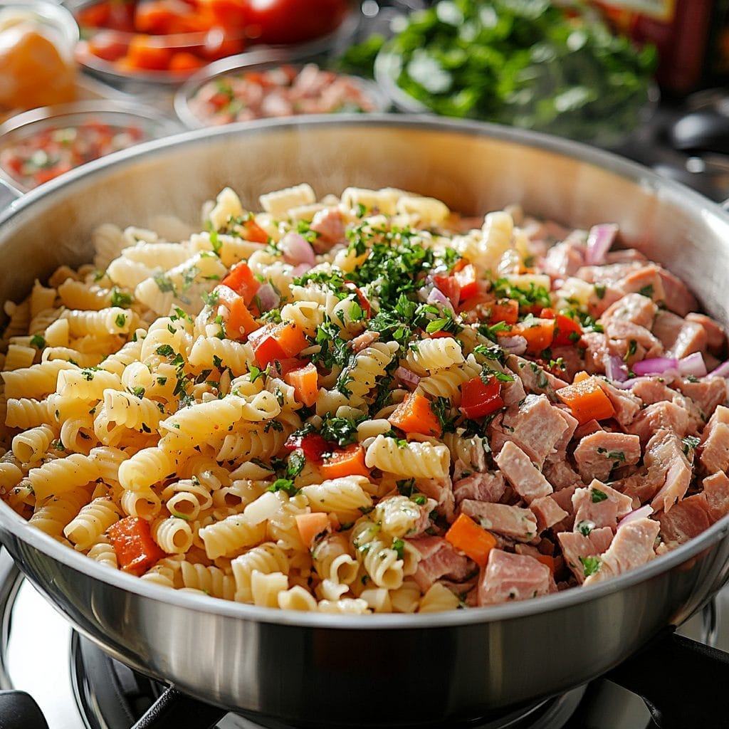 Italian Grinder Pasta Salad