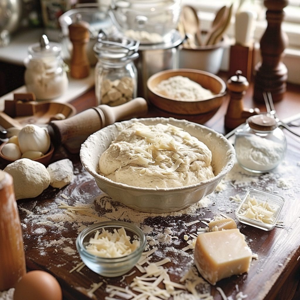 Italian Herbs and Cheese Bread