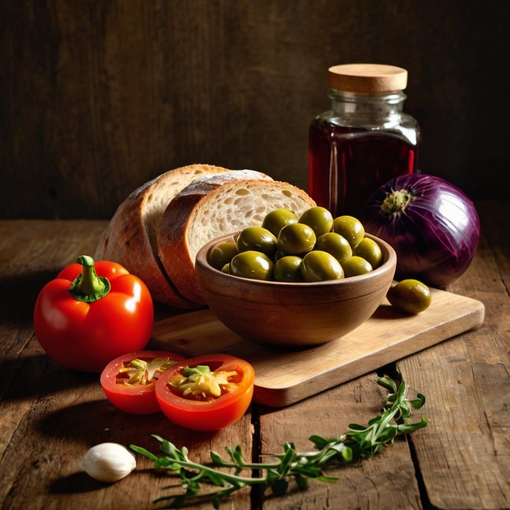 Caponata Bruschetta