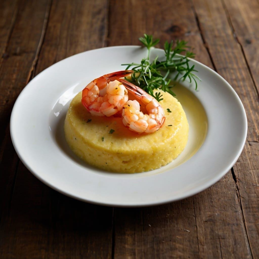 Shrimp and Polenta