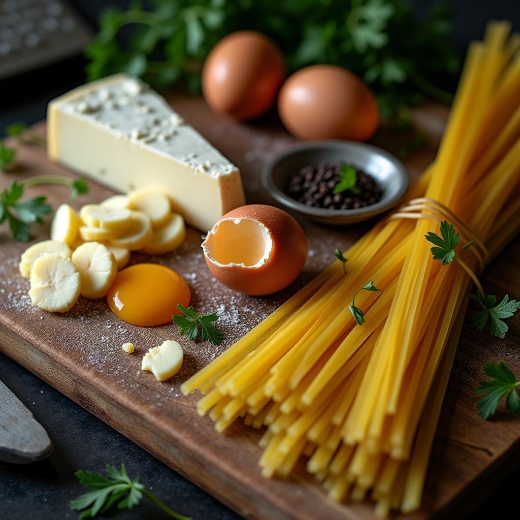 Italian Spaghetti alla Carbonara Recipe