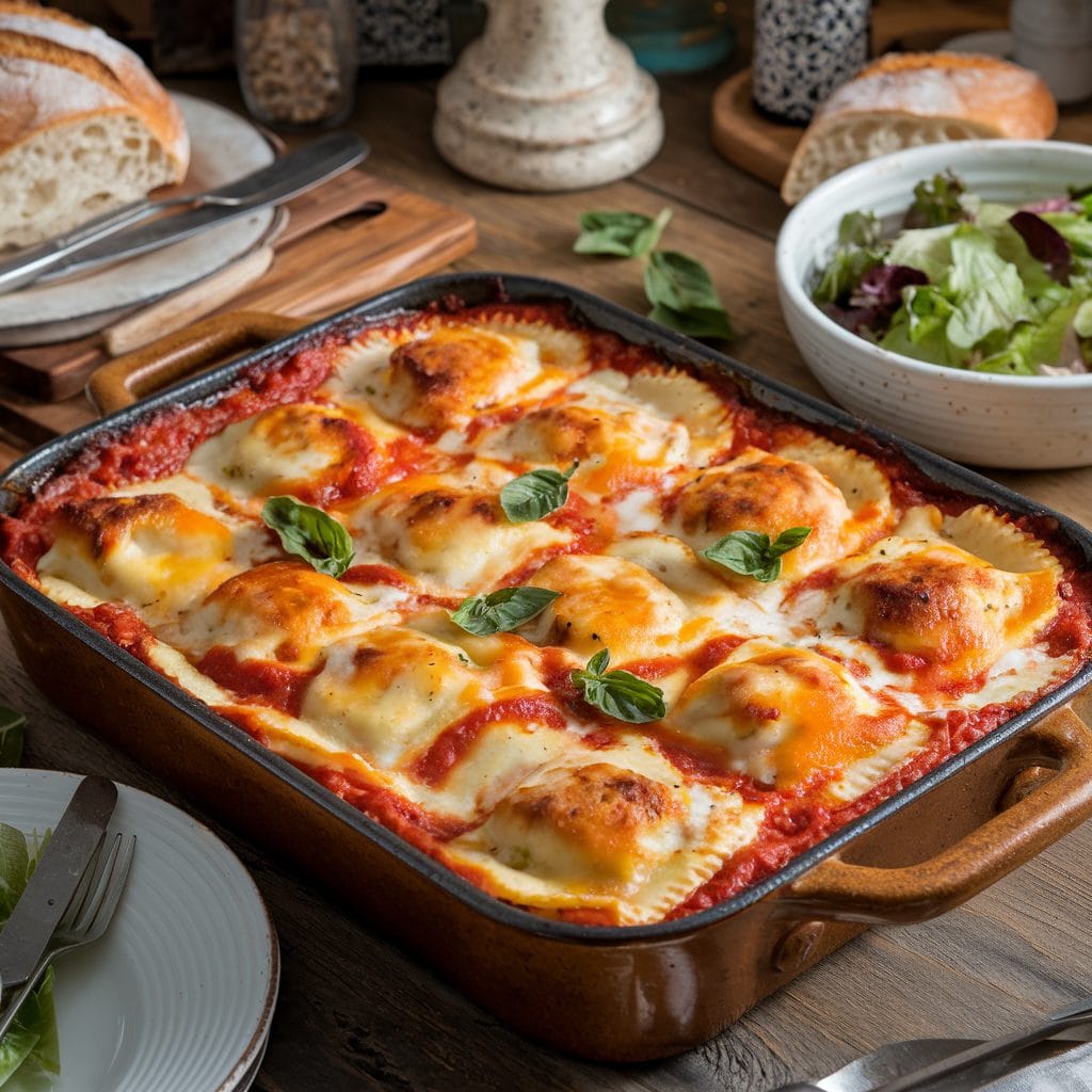 Million Dollar Ravioli Casserole Recipe: Easy Cheesy Italian Comfort Food