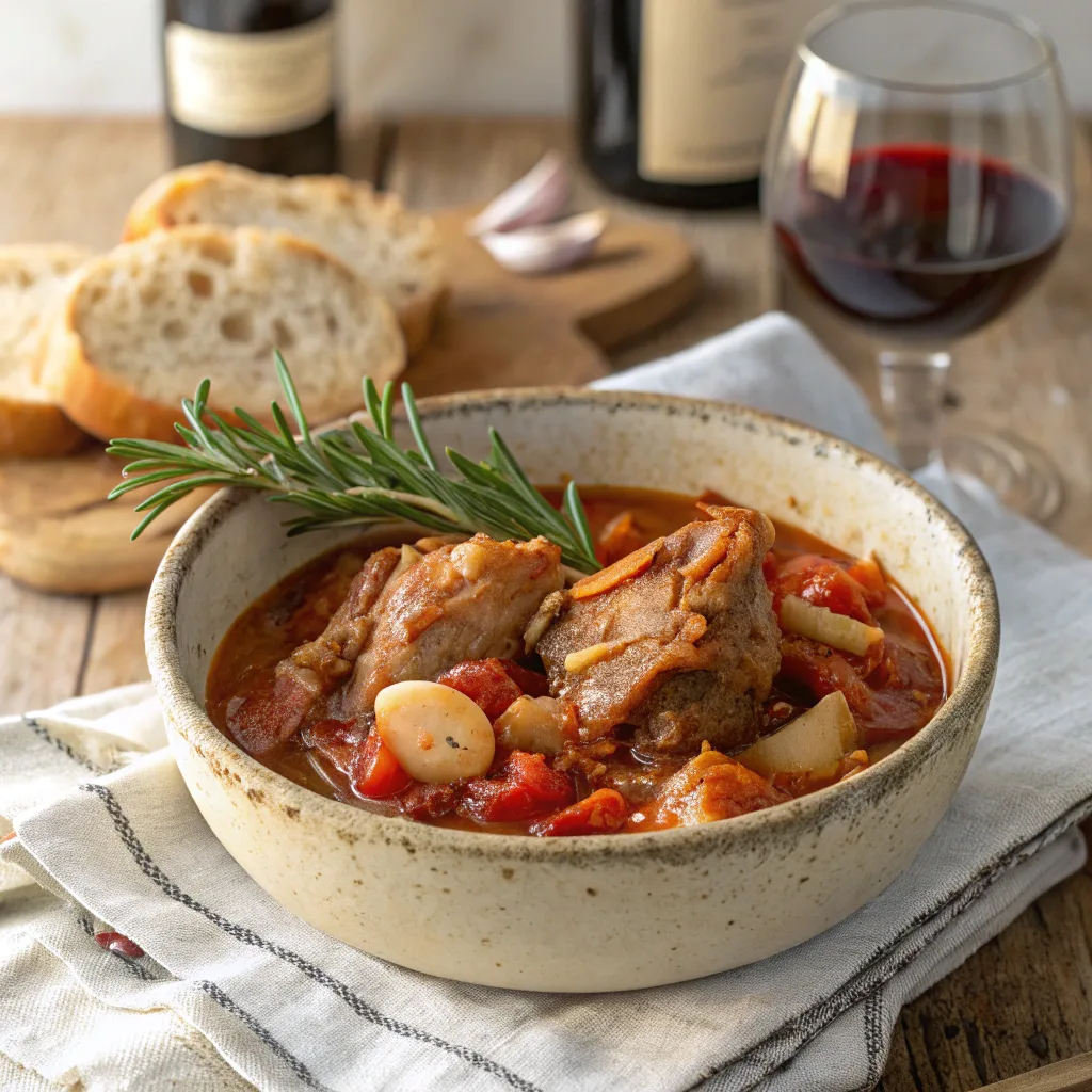Authentic Italian Coniglio alla Cacciatora Recipe: A Savory Rabbit Dish