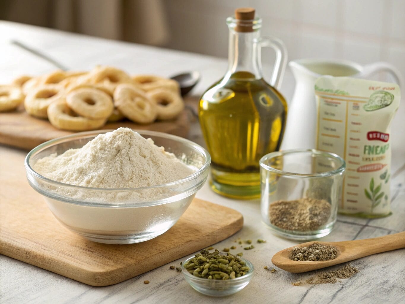 Ingredients for Taralli Recipe