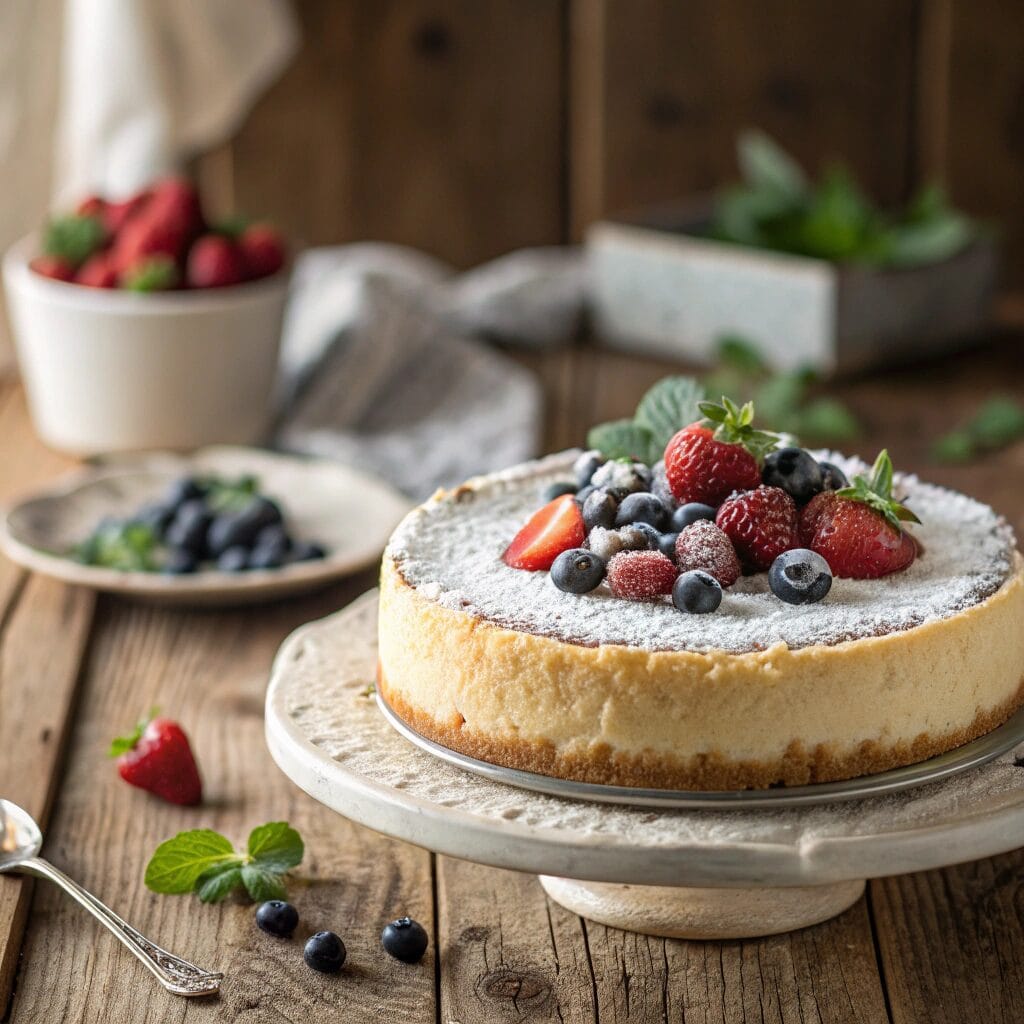 Italian Ricotta Cheesecake Recipe