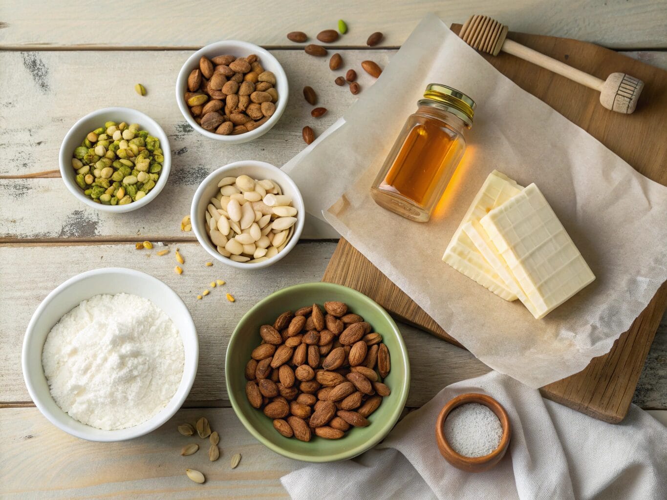 Ingredients for Torrone Recipe