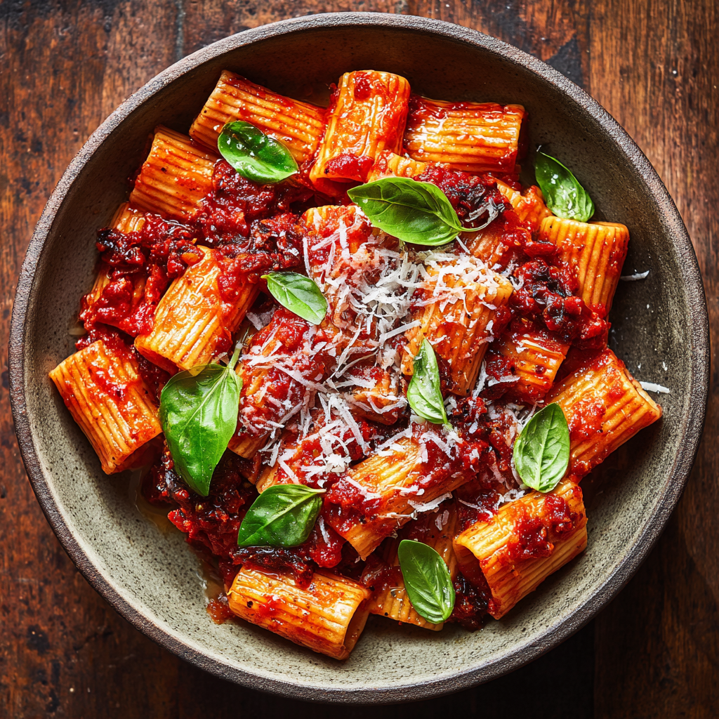 Spicy Pasta Arrabbiata with ’Nduja