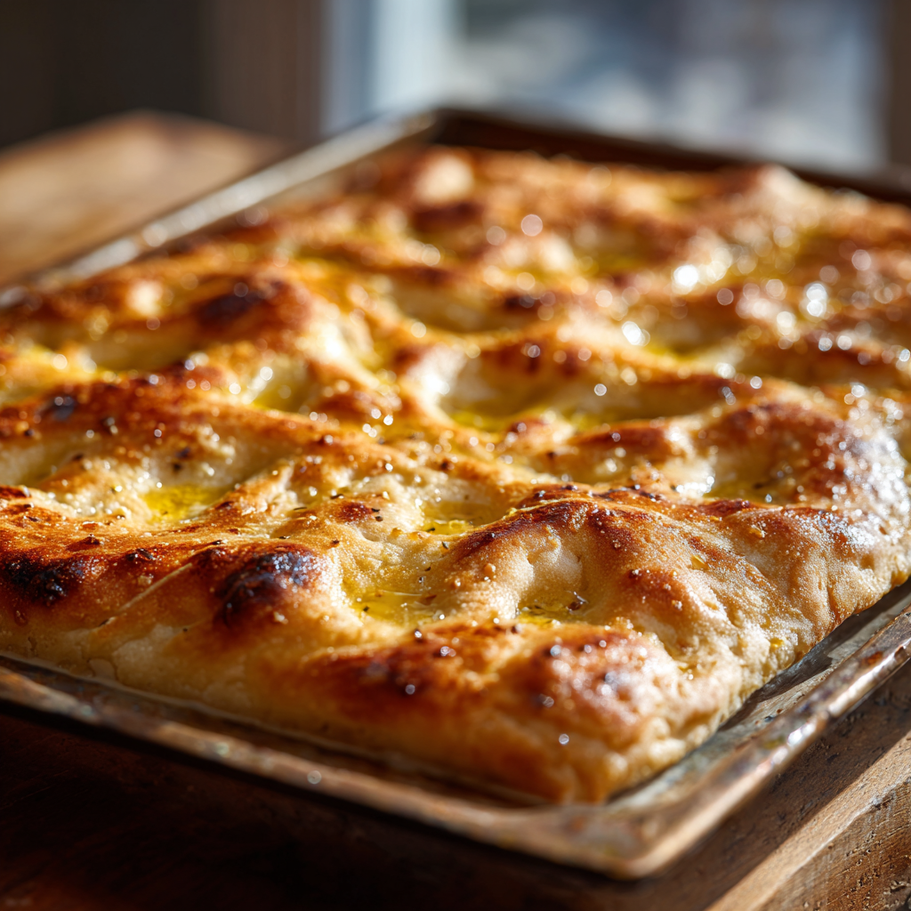 Focaccia di Recco with Cheese