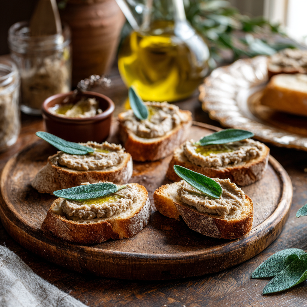 crostini di fegatini toscani recipe