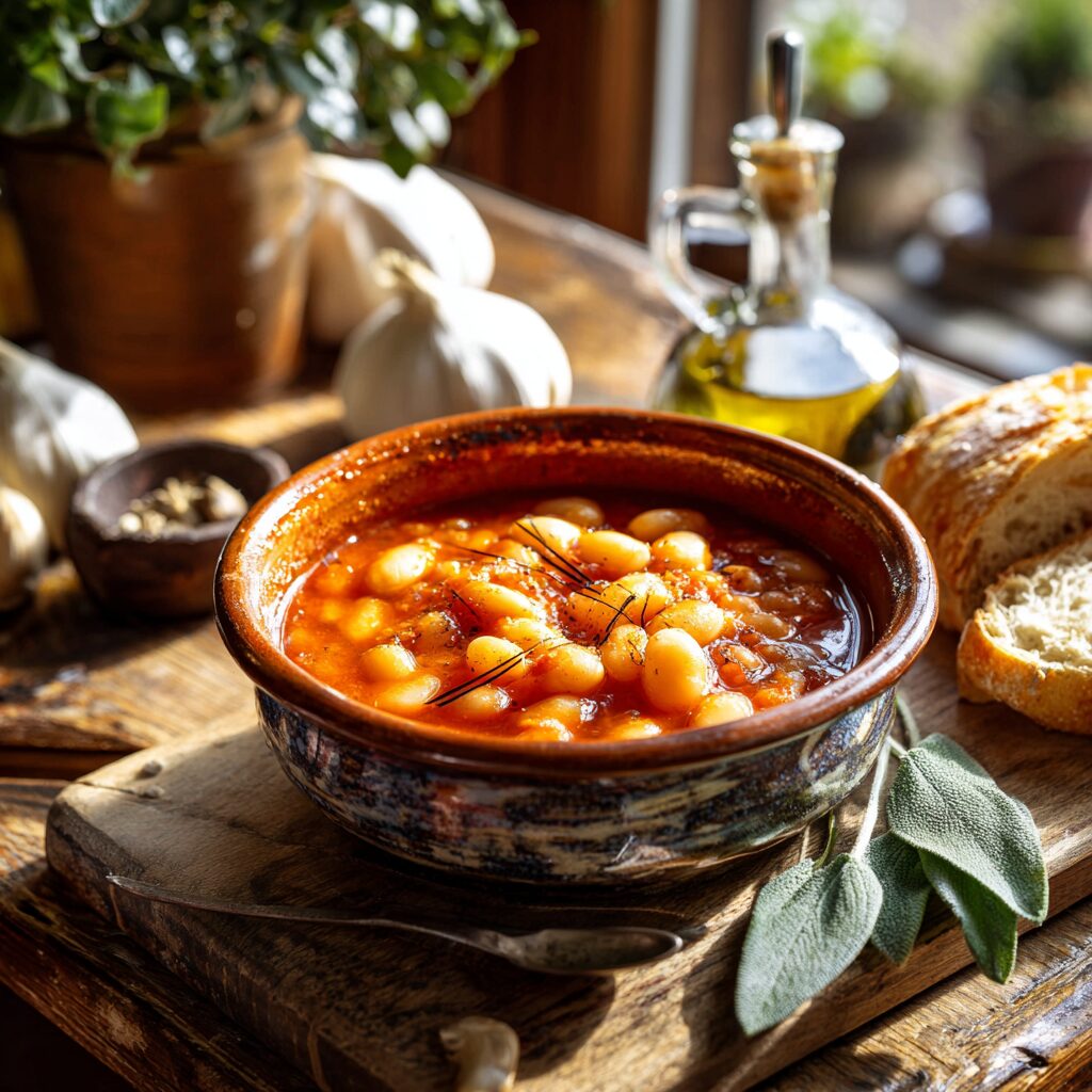 fagioli all’uccelletto tuscan beans