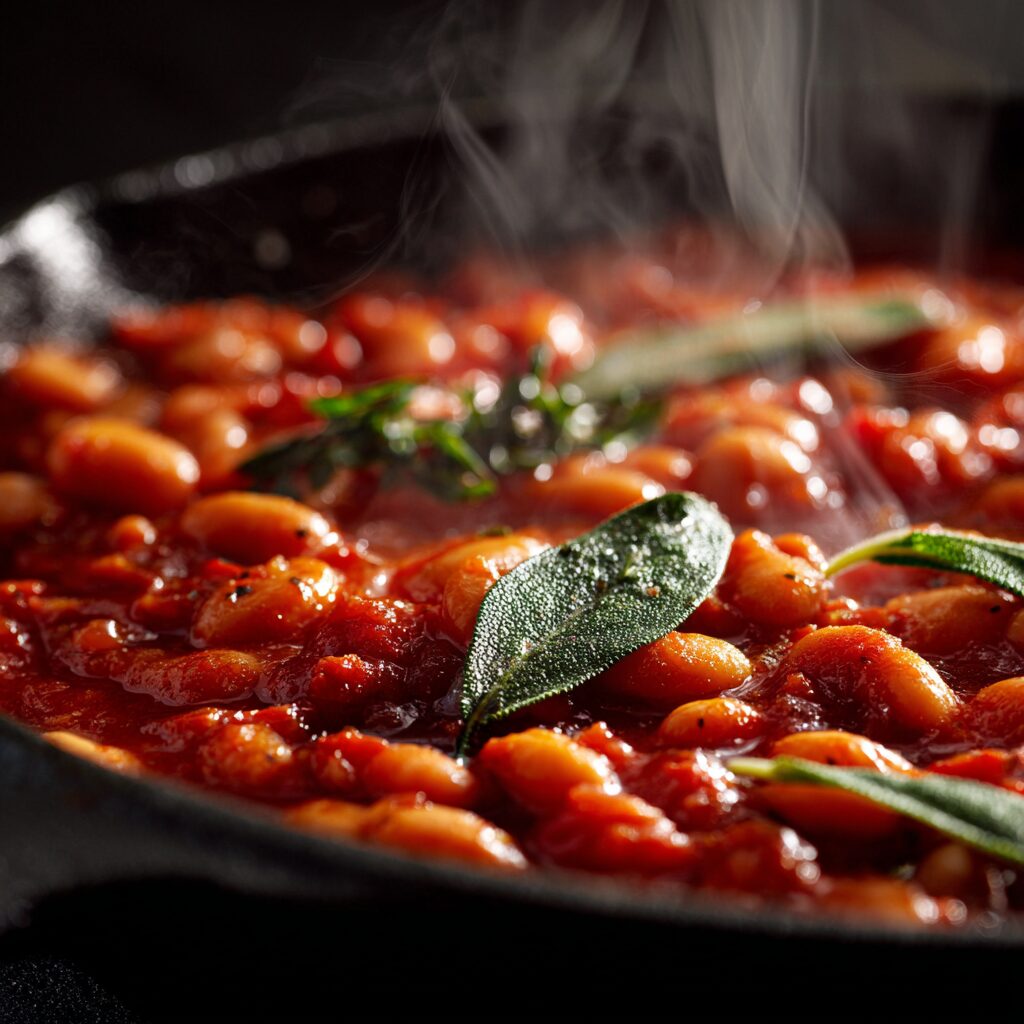 Fagioli all’Uccelletto: Tuscan Beans