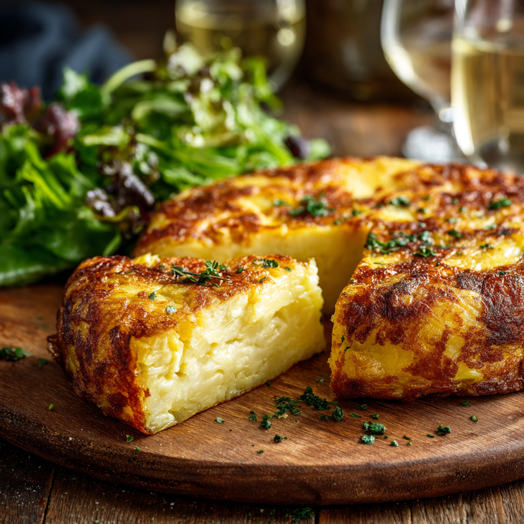 golden crust with creamy potato cheese interior