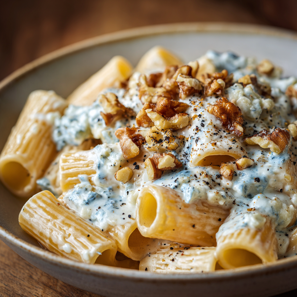 pasta al gorgonzola e noci recipe
