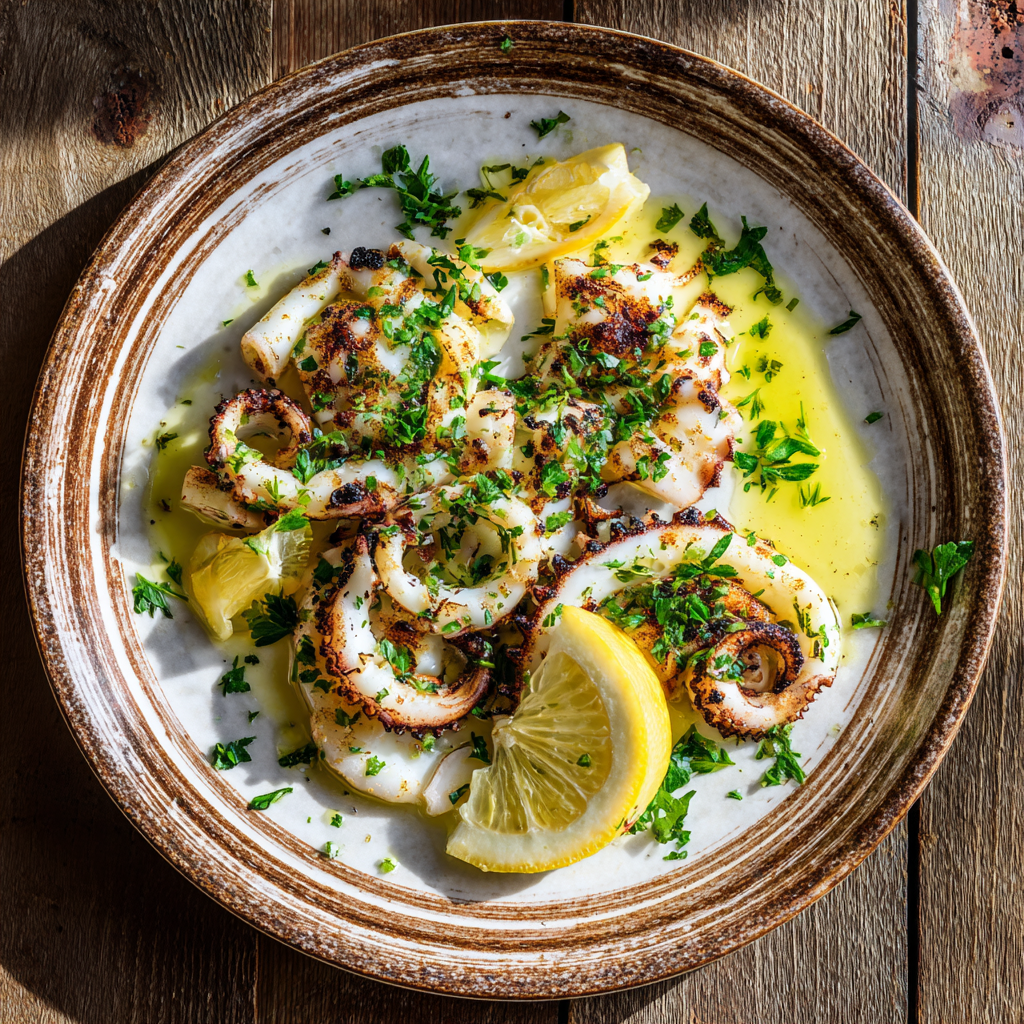 grilled calamari italian recipe