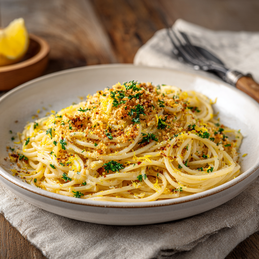 pasta with anchovy butter recipe
