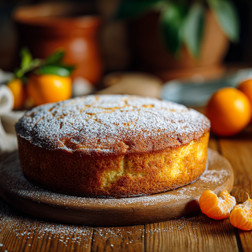 Ricotta Orange Cake Recipe | Soft Italian Cake