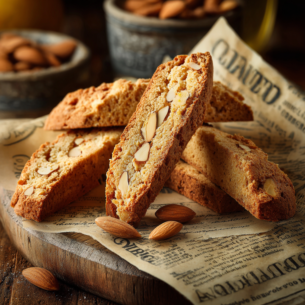 Almond Biscotti Recipe | Traditional Italian