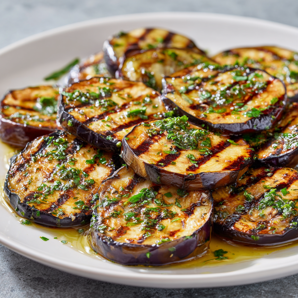 Grilled Eggplant Italian Style Recipe | Easy Method