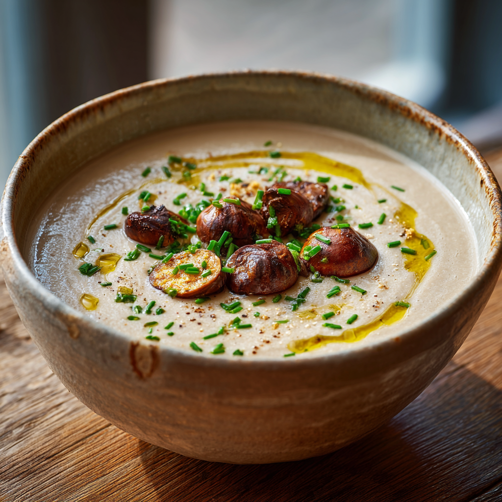 Chestnut Soup Italian Recipe | Cozy Autumn Soup