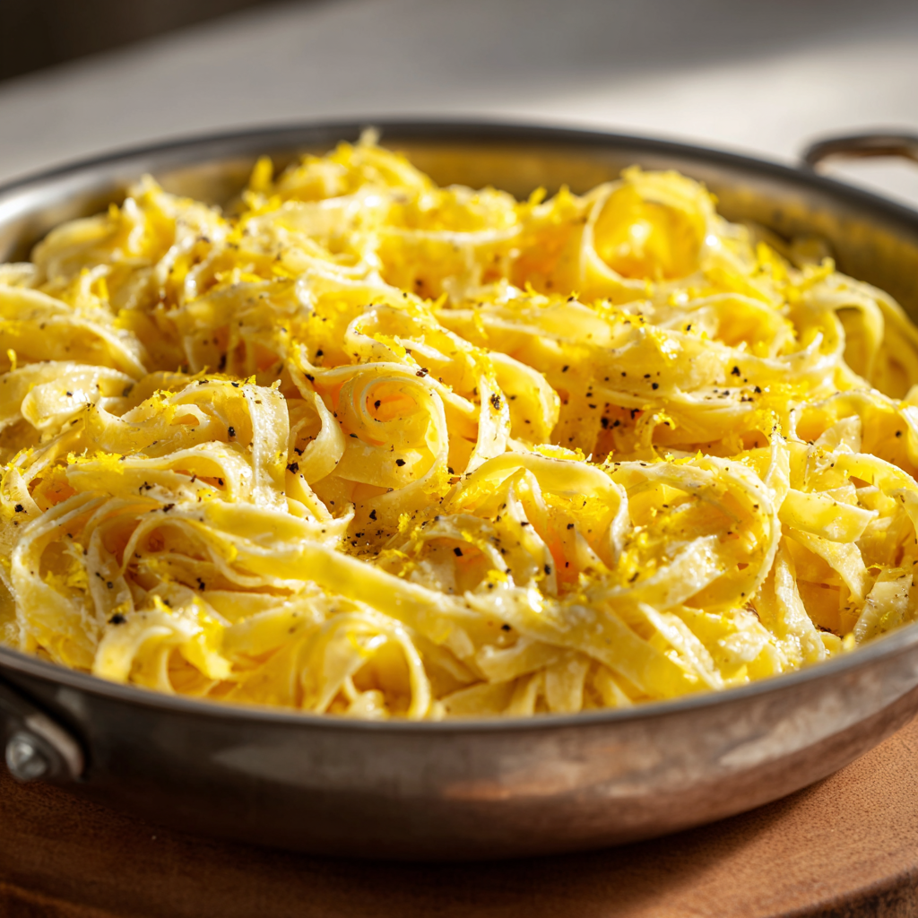 Tagliolini al Limone Recipe | Lemon Pasta