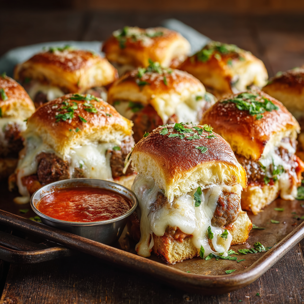 italian meatball sliders recipe