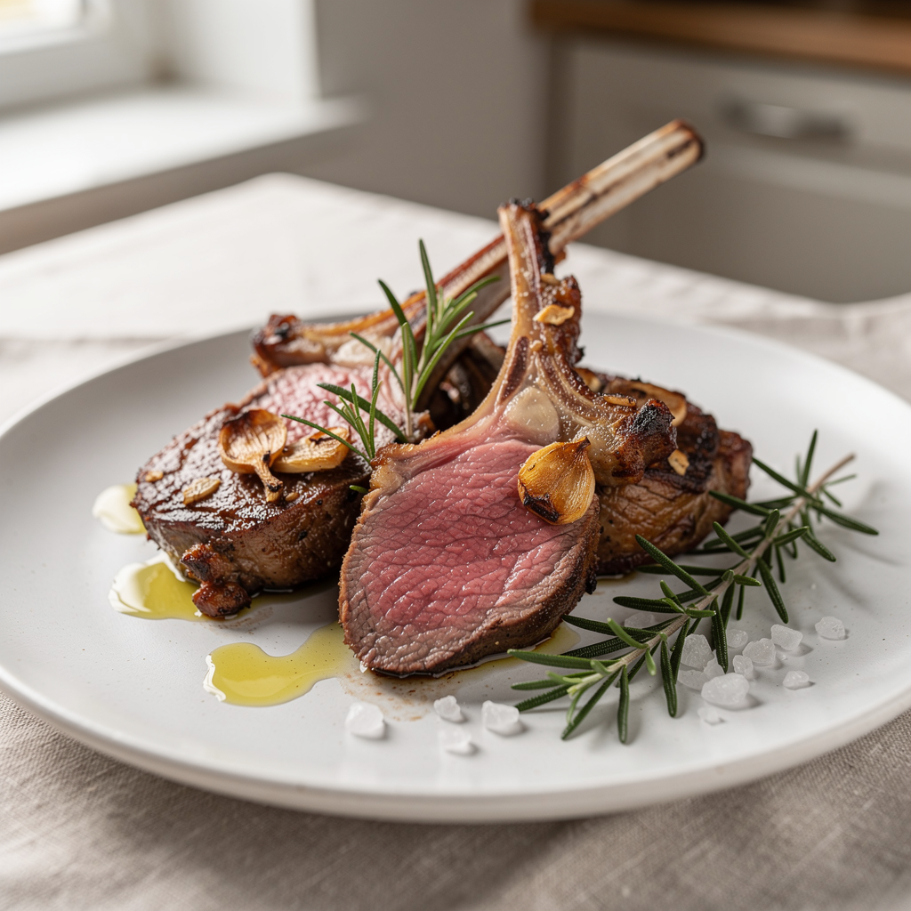 lamb chops with rosemary garlic recipe