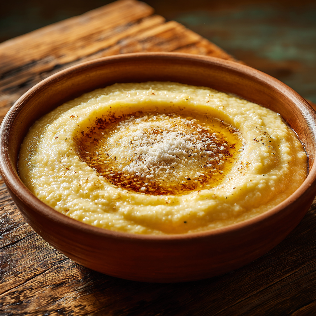 aosta polenta with fontina recipe