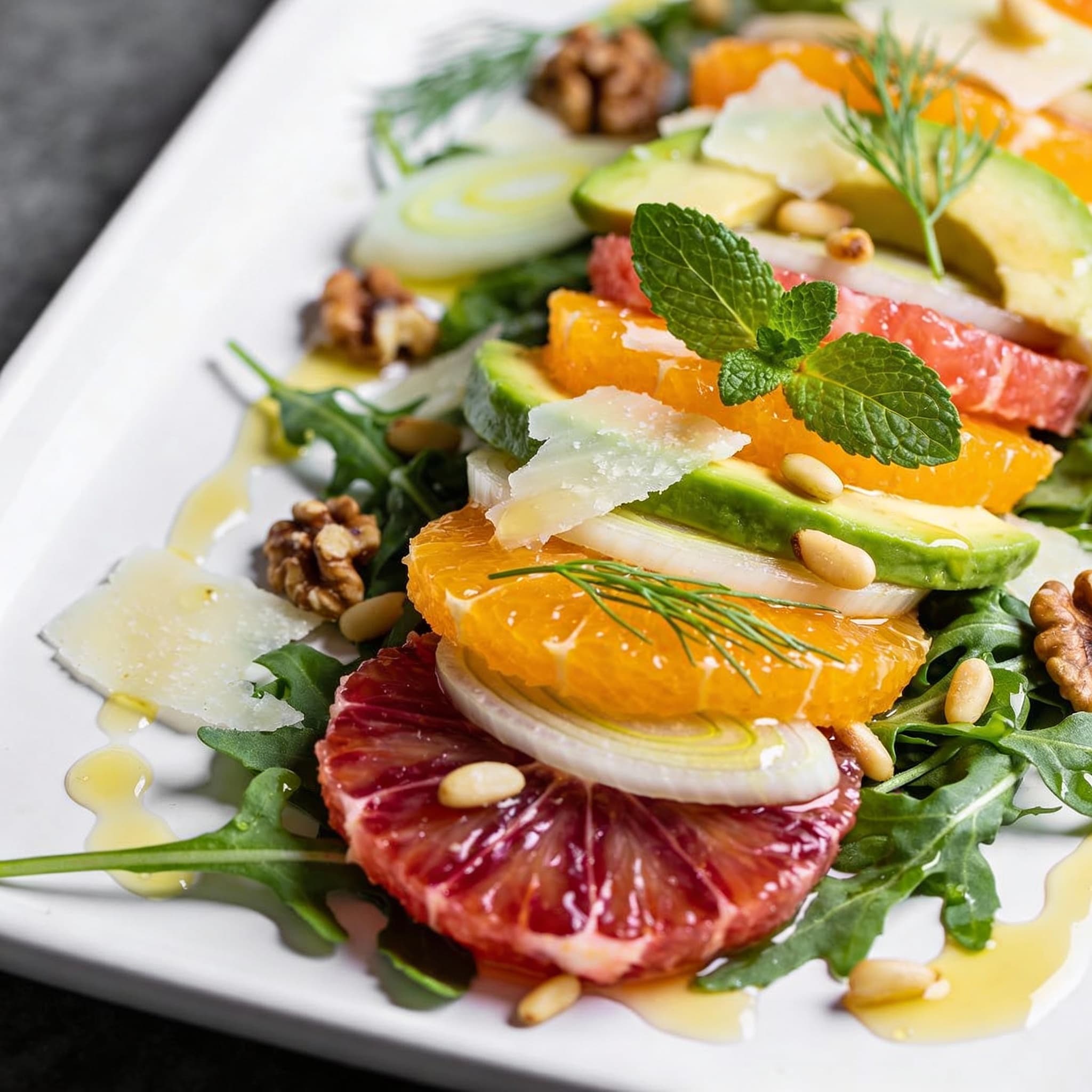 winter citrus salad with fennel recipe