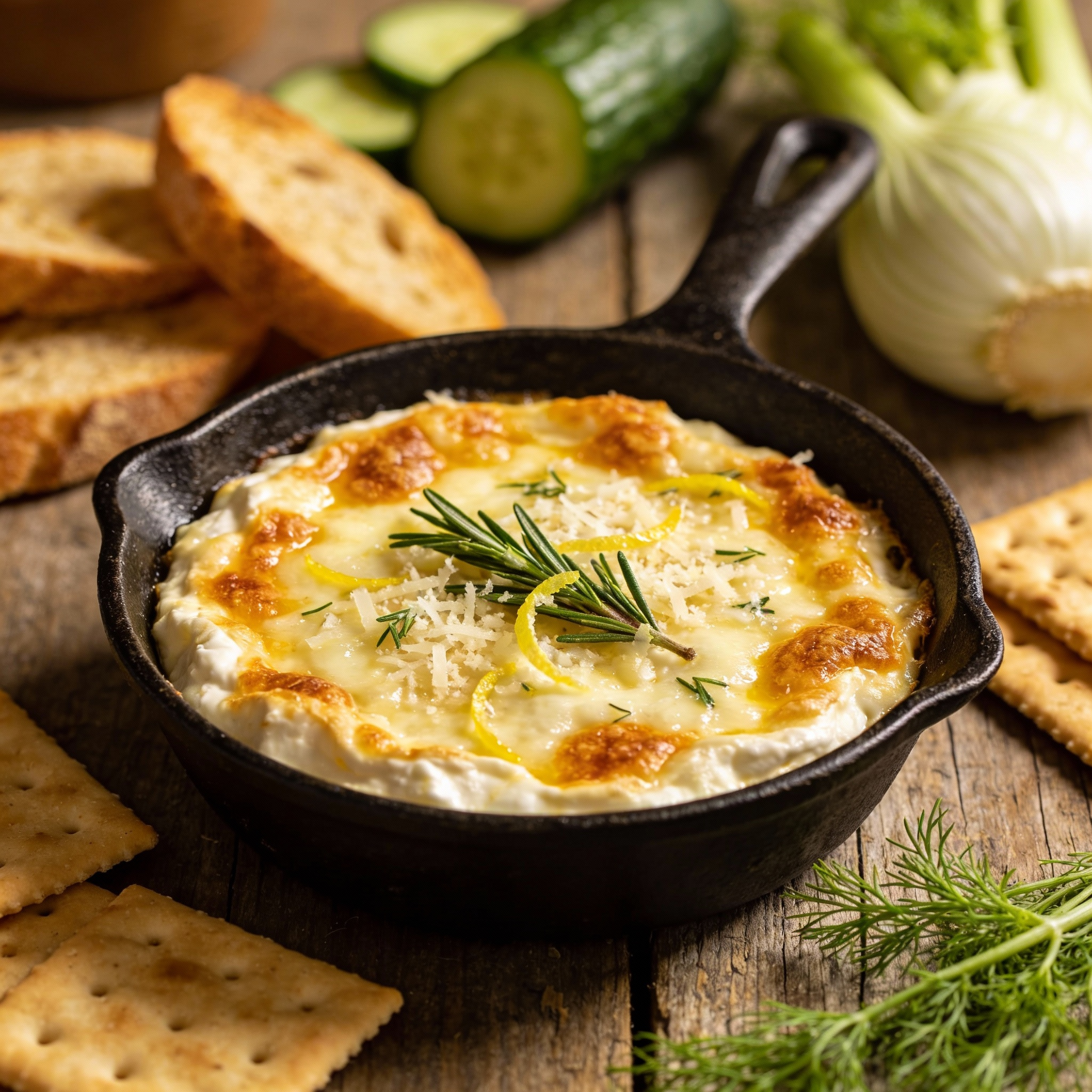 Baked Ricotta Dip Italian Style Recipe