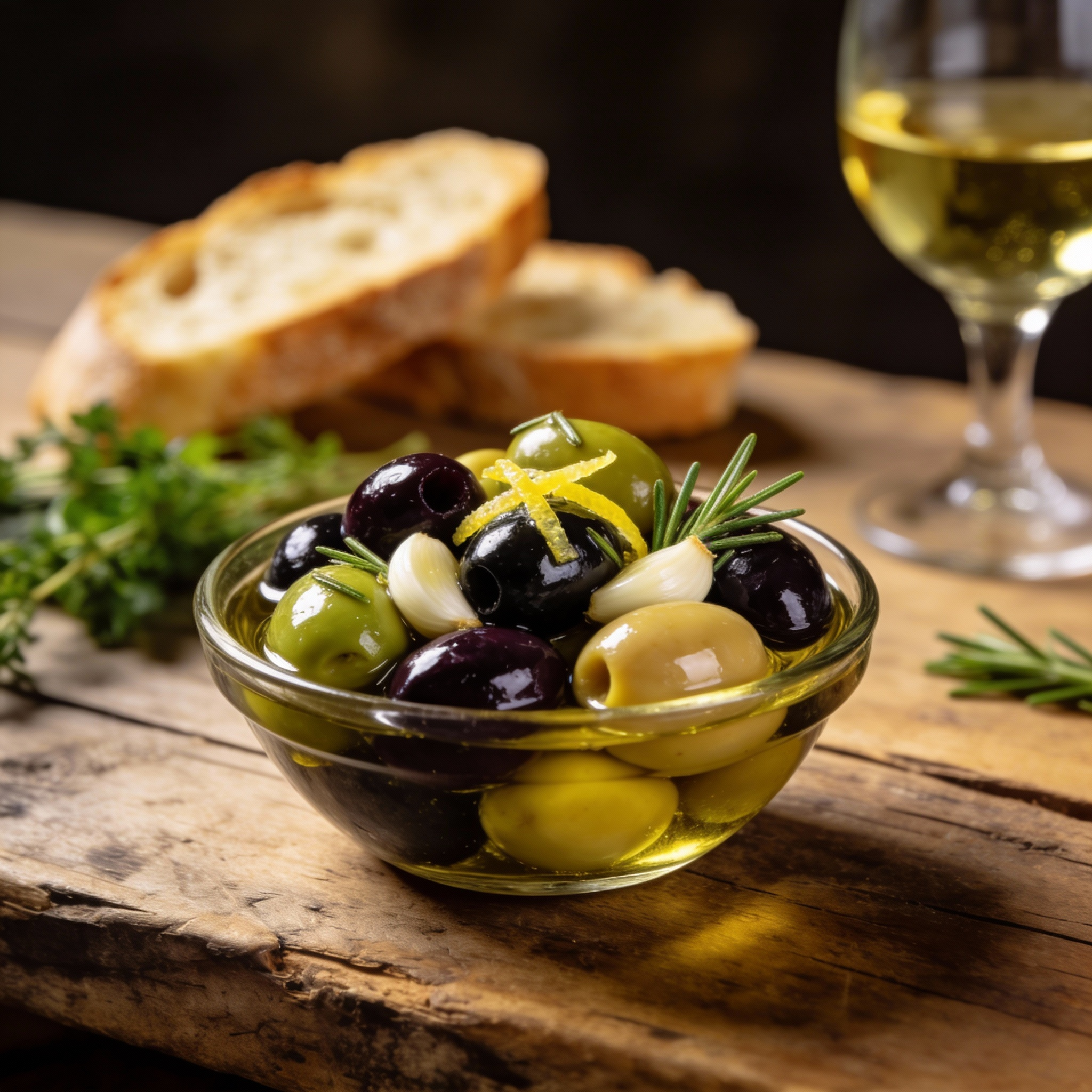 Marinated Olives Italian Antipasto Recipe