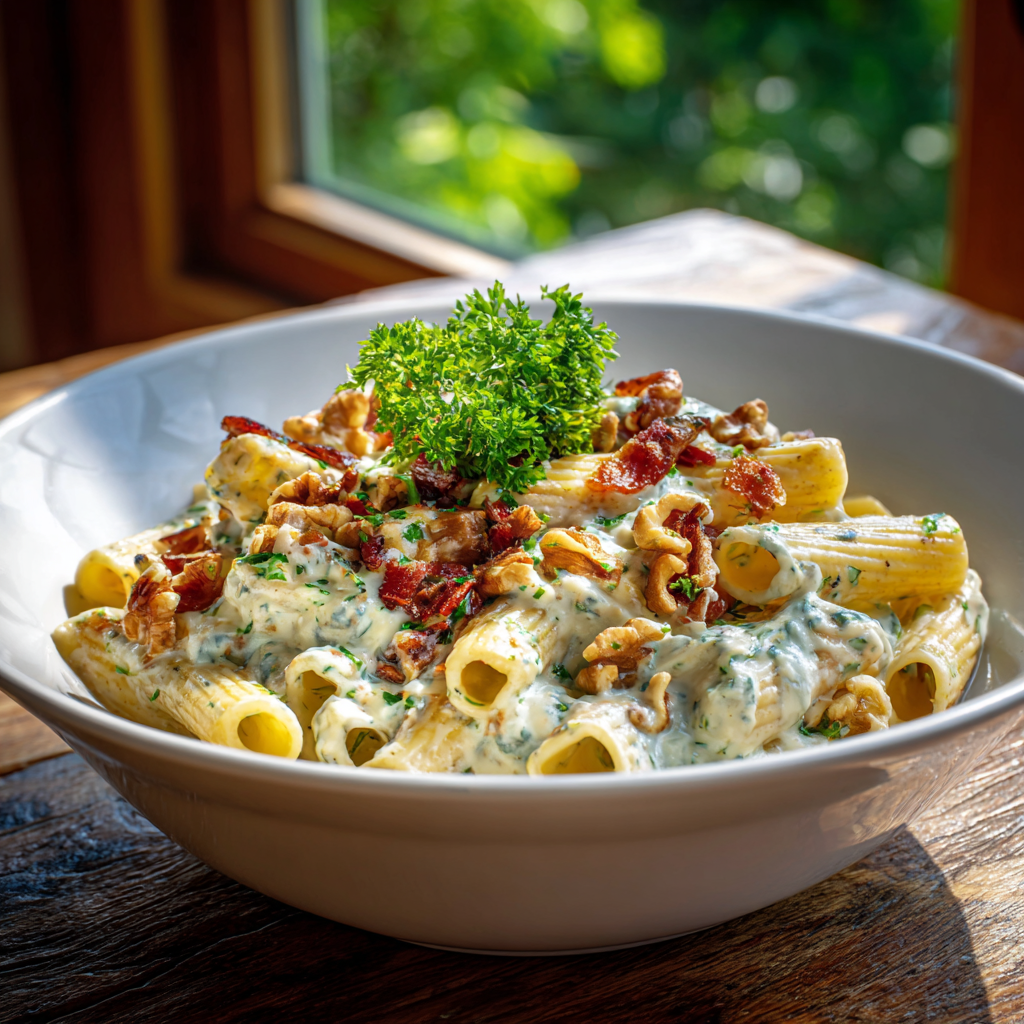 penne with creamy gorgonzola sauce recipe