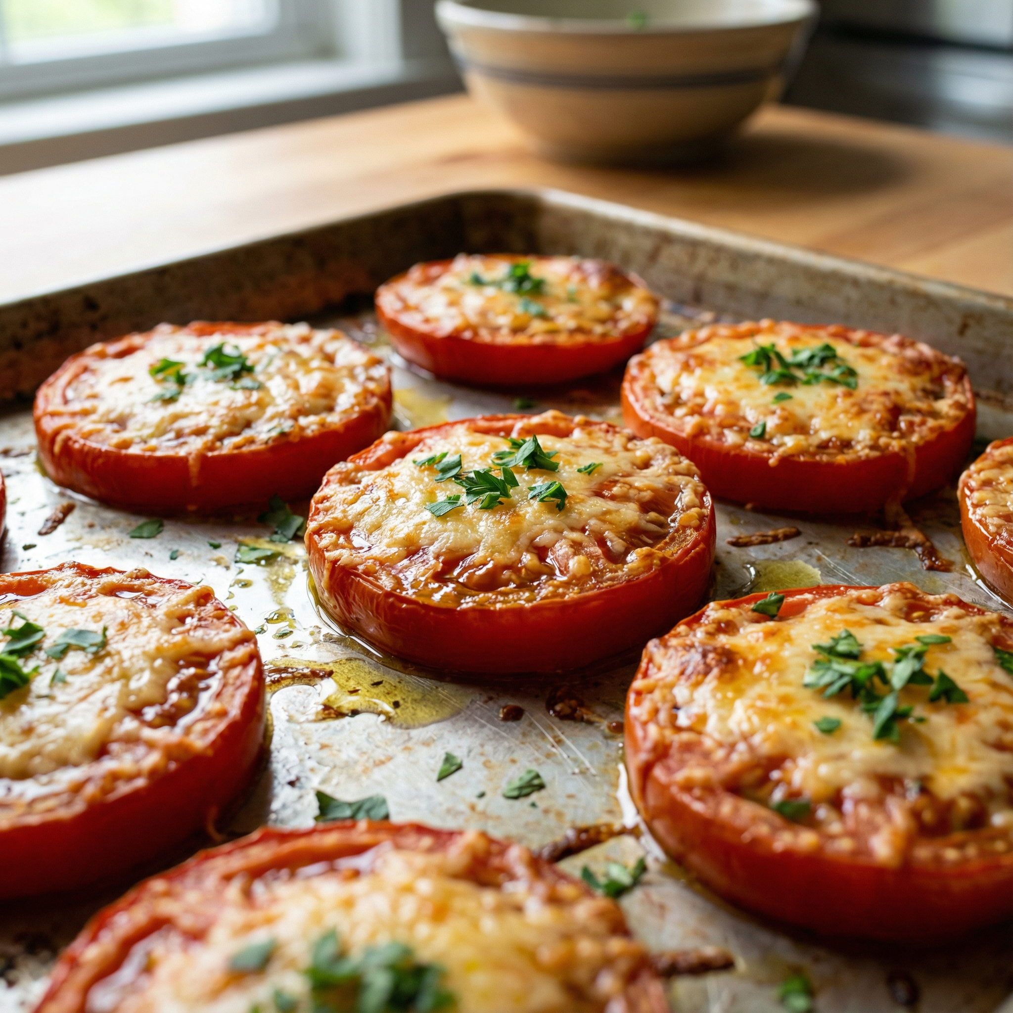 baked tomatoes with parmesan italian recipe