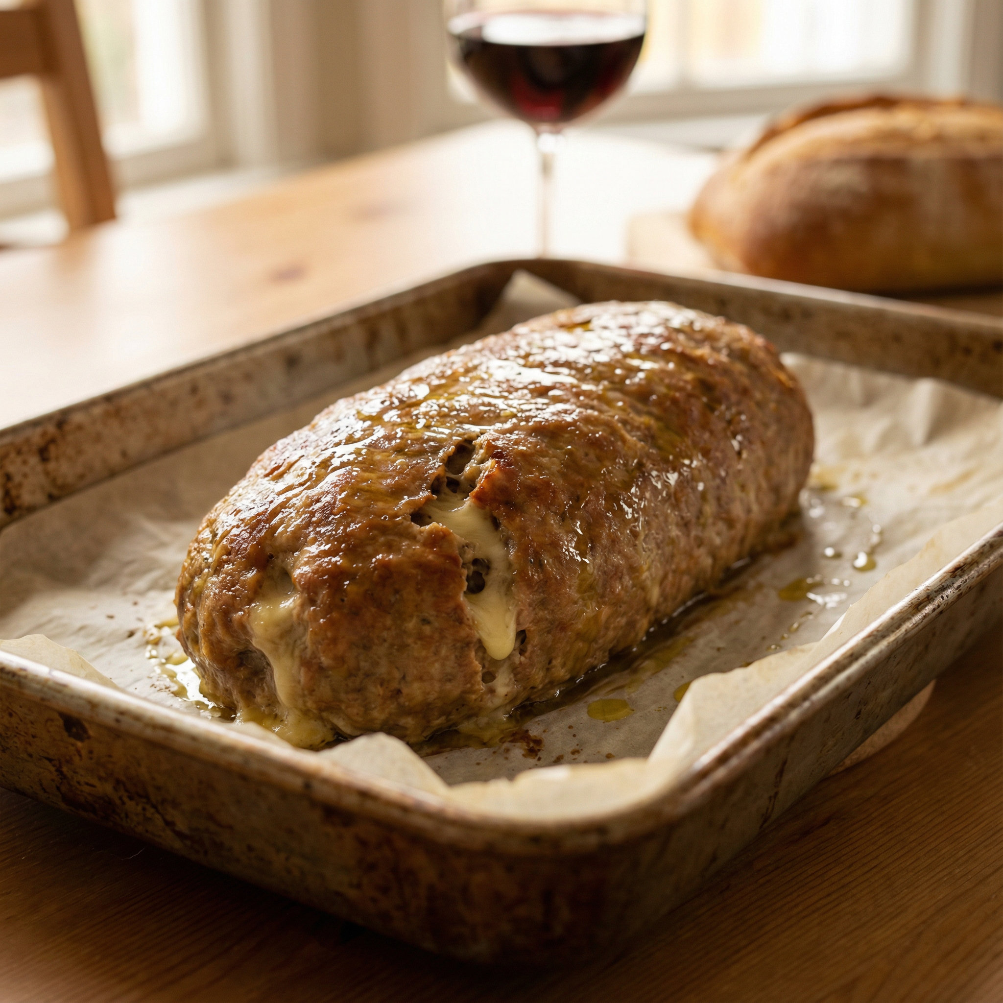 italian meatloaf polpettone recipe