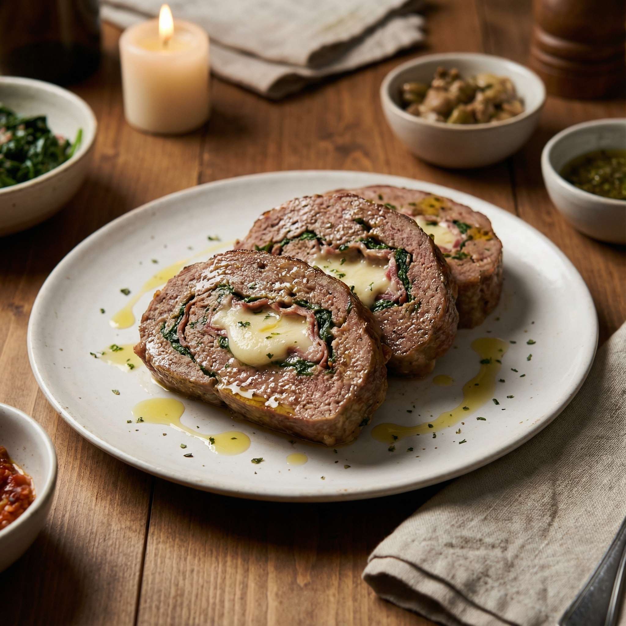 Italian Meatloaf Polpettone Family Recipe