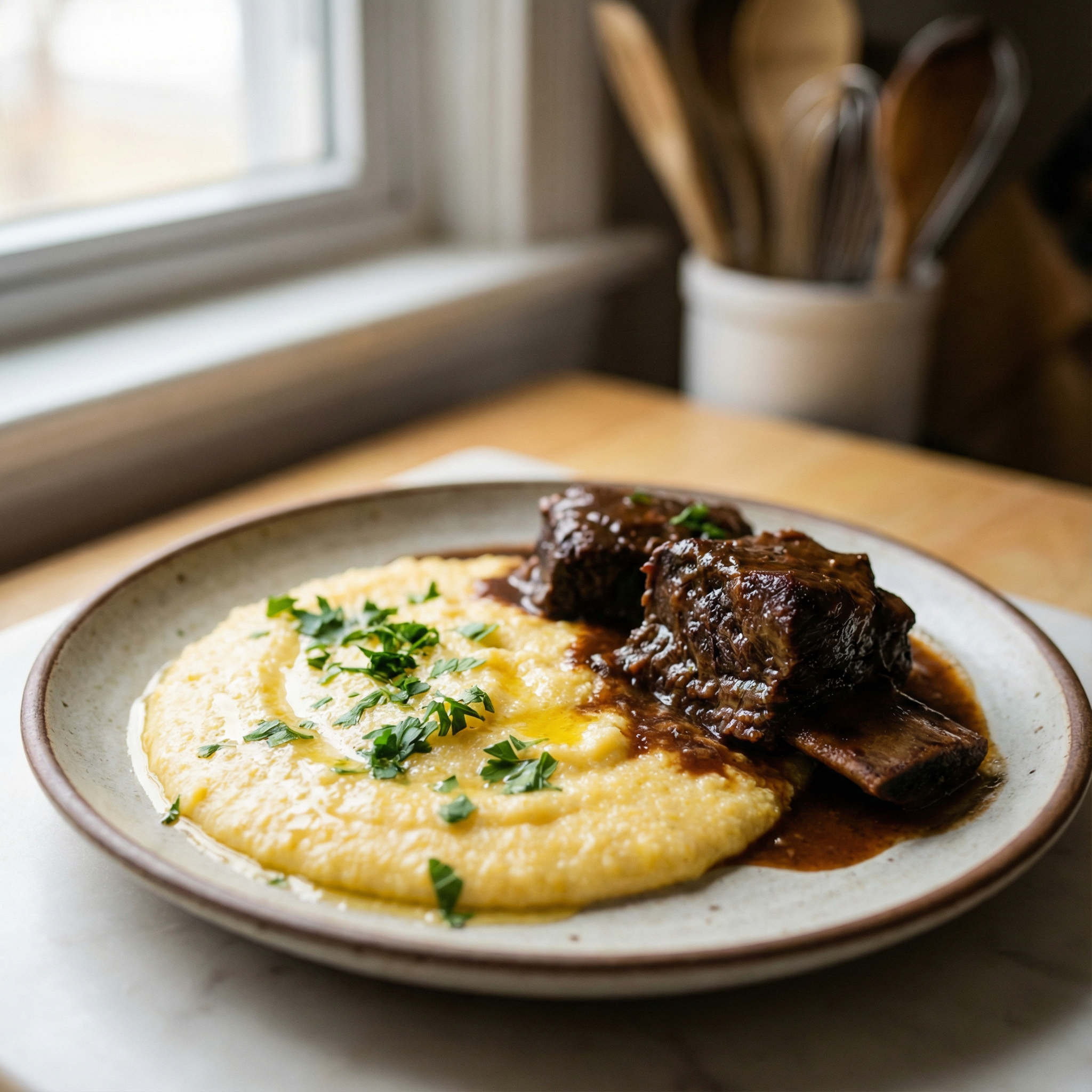 creamy polenta with cheese italian recipe