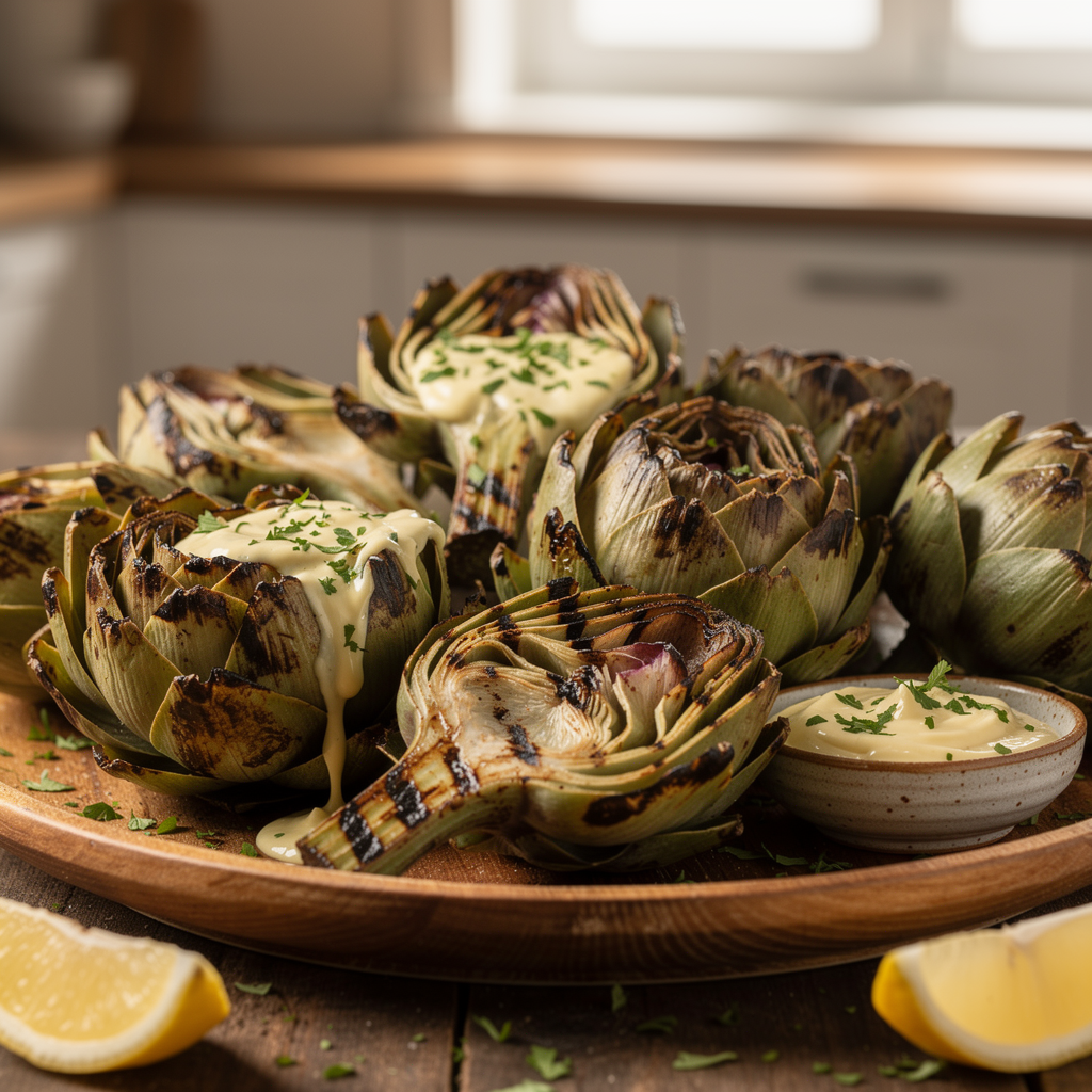 grilled artichokes italian marinade recipe