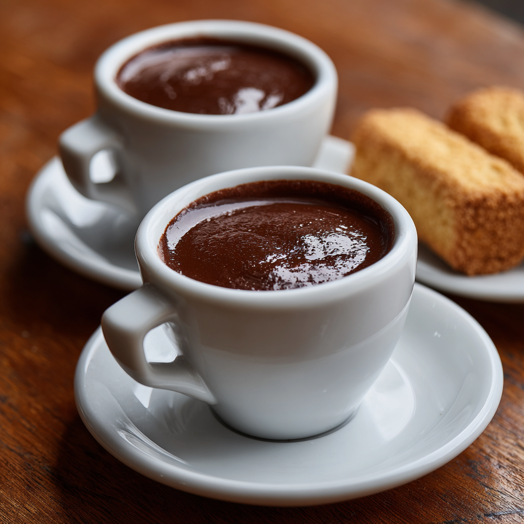cioccolata calda italian hot chocolate