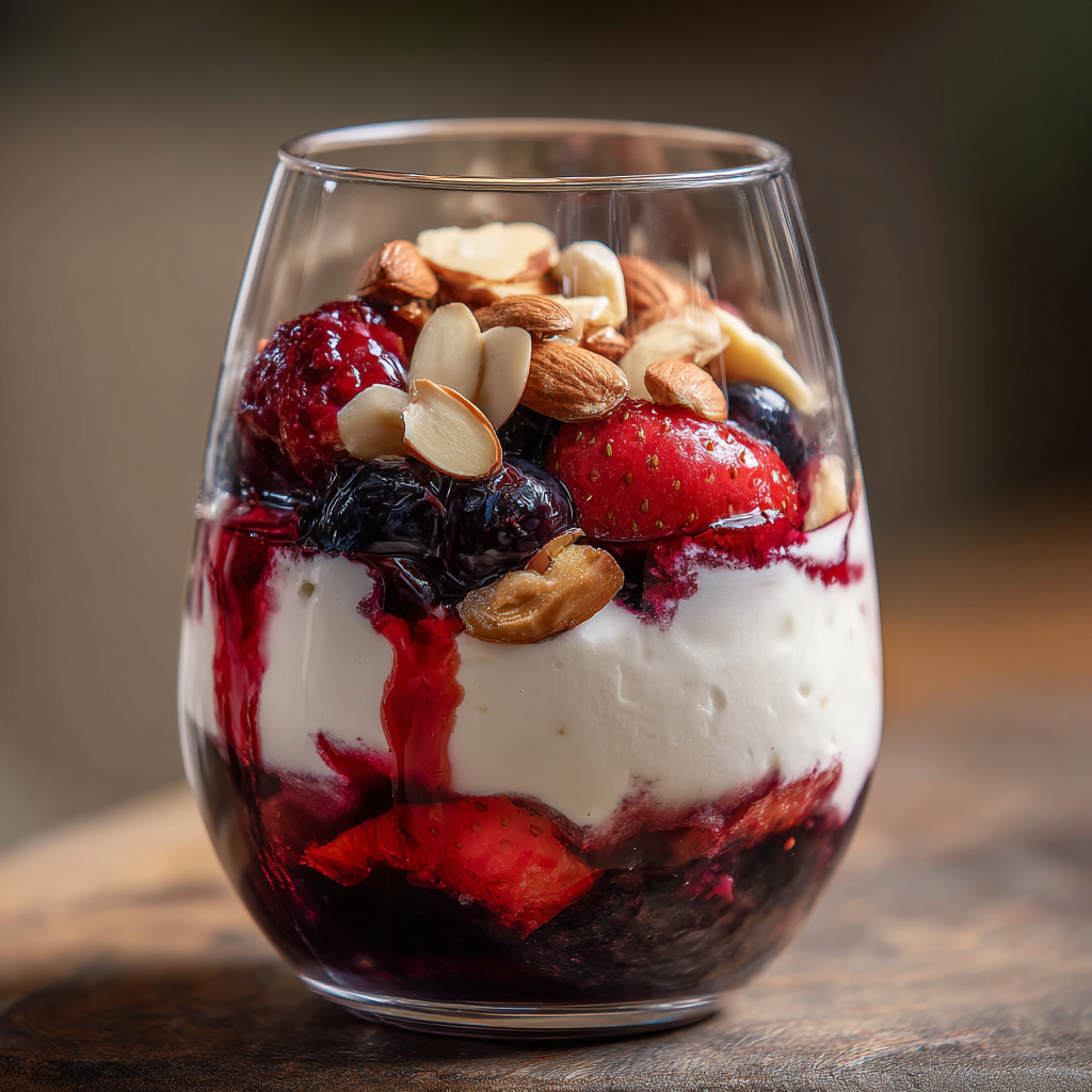 ricotta berry parfait italian recipe