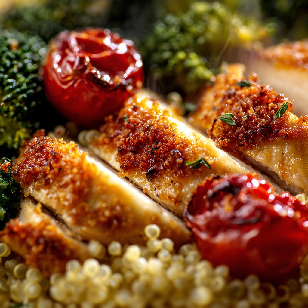 Italian Chicken Quinoa Bowl