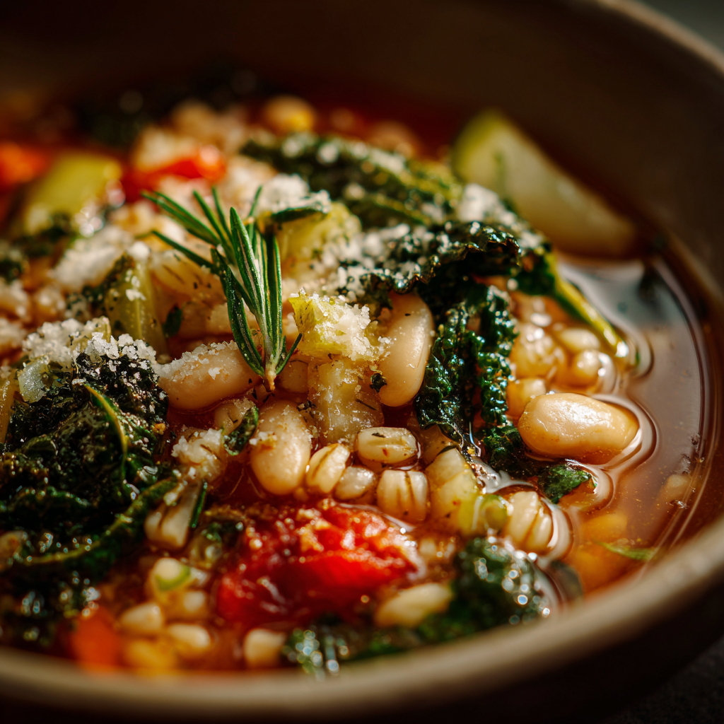 Italian Barley Vegetable Soup Recipe for Winter