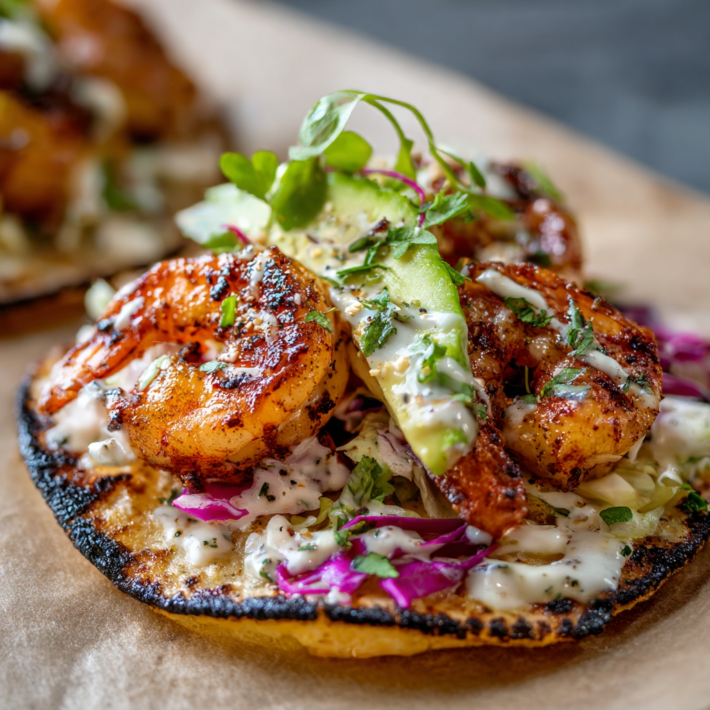 Italian Shrimp Tacos