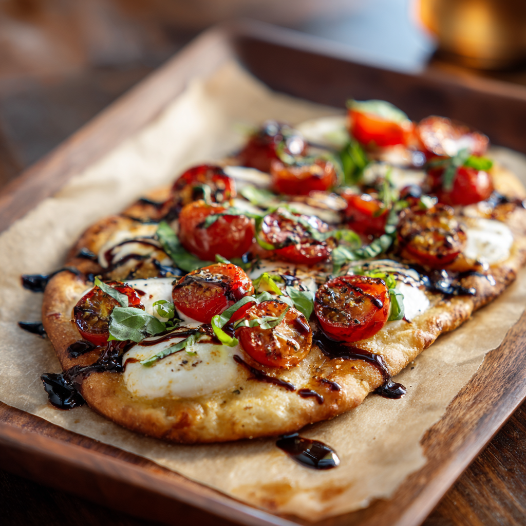Caprese Flatbread Pizza