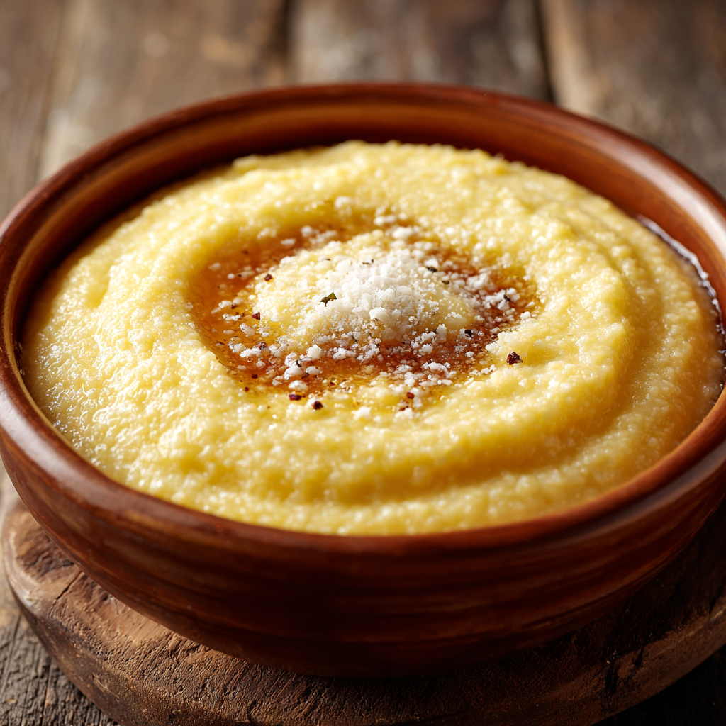 Polenta with Fontina from Aosta