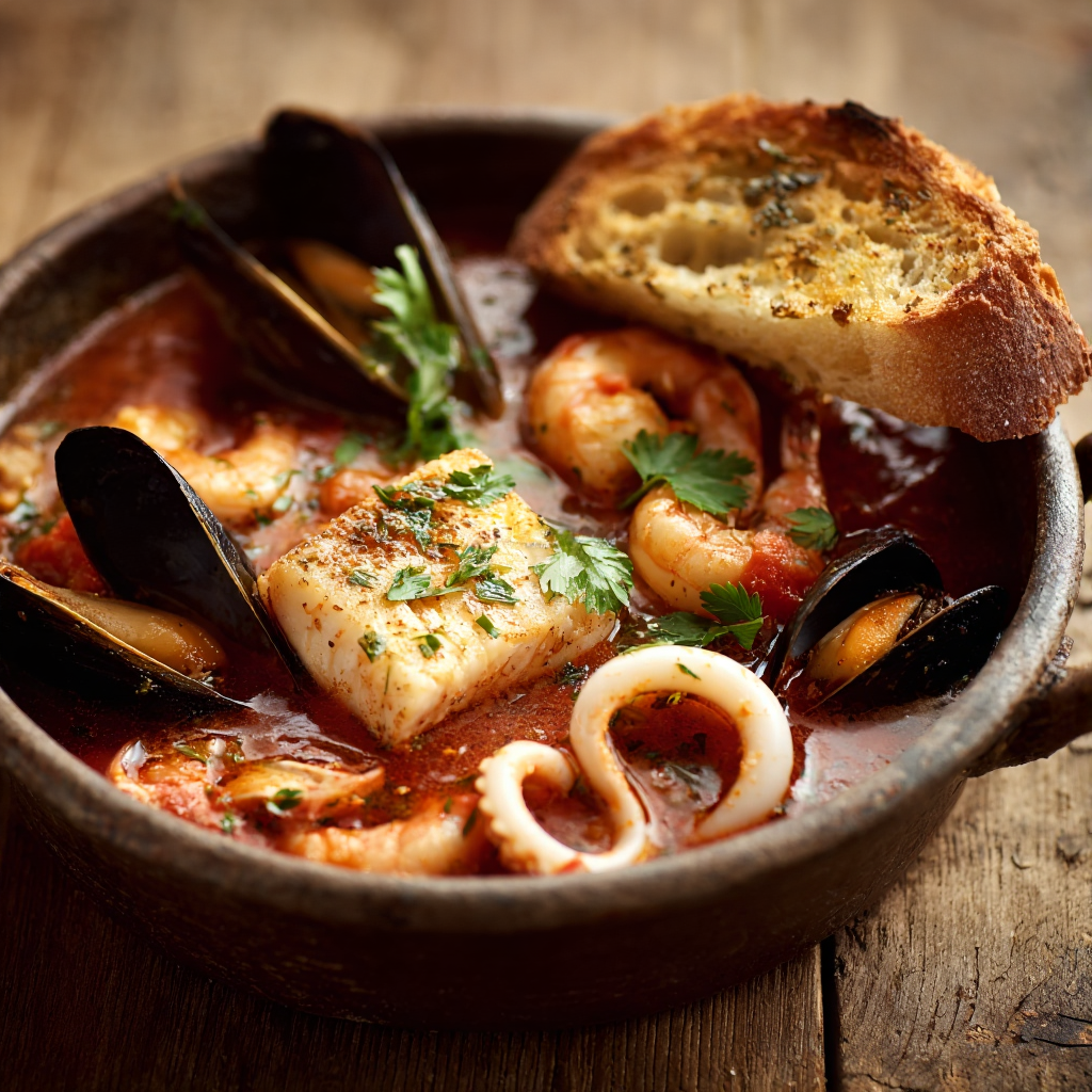 Brodetto di Pesce (Marche Fish Stew)