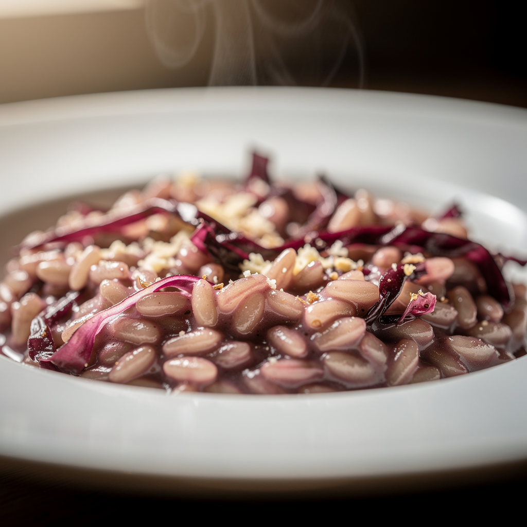 Risotto al Radicchio from Veneto