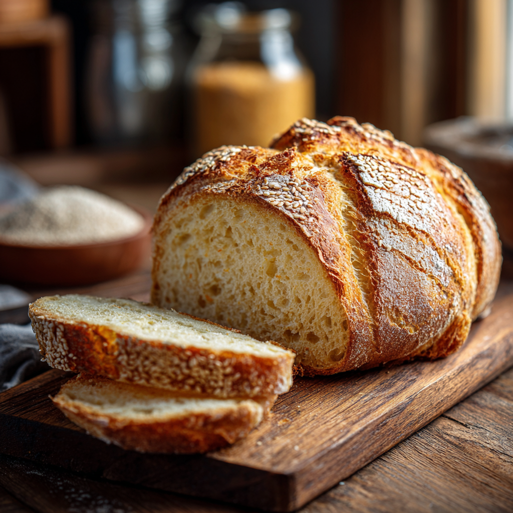 rustic semolina bread italian recipe