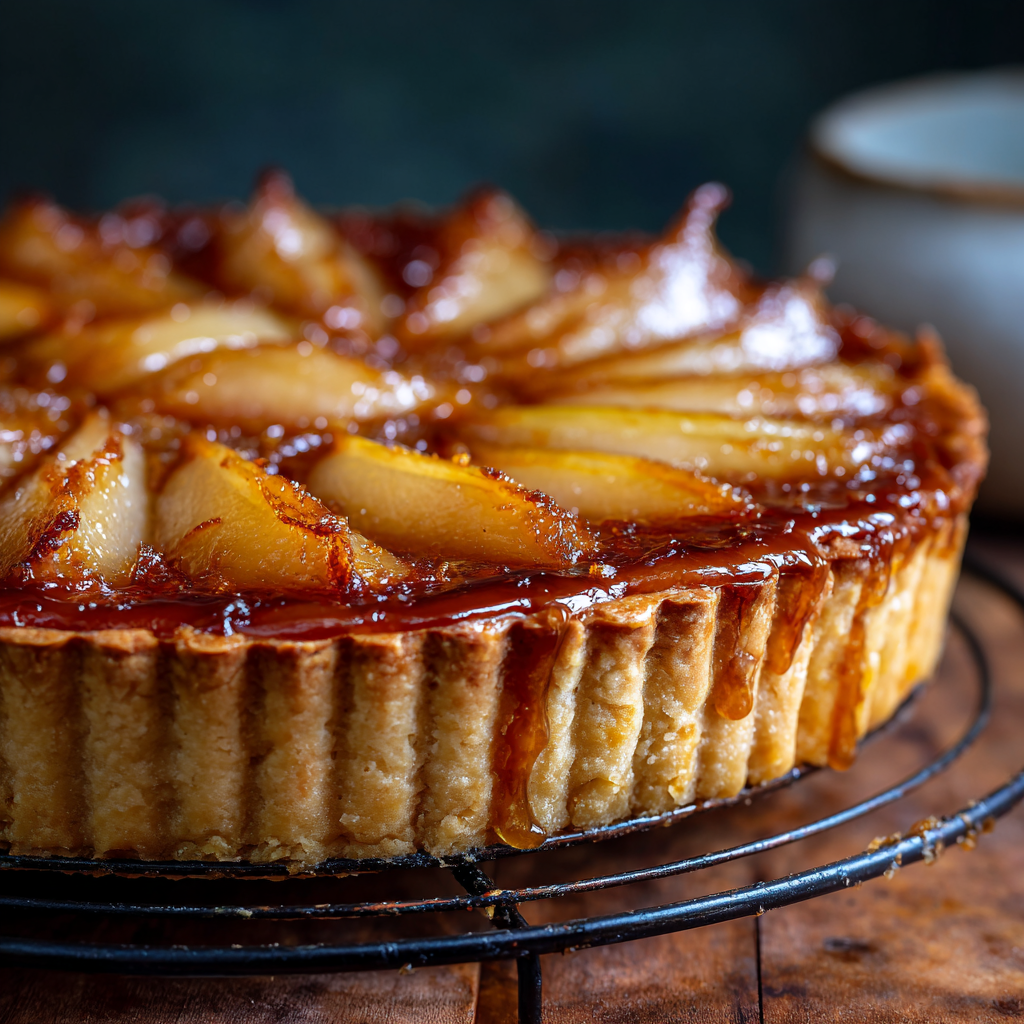 caramelized pear tart italian style recipe