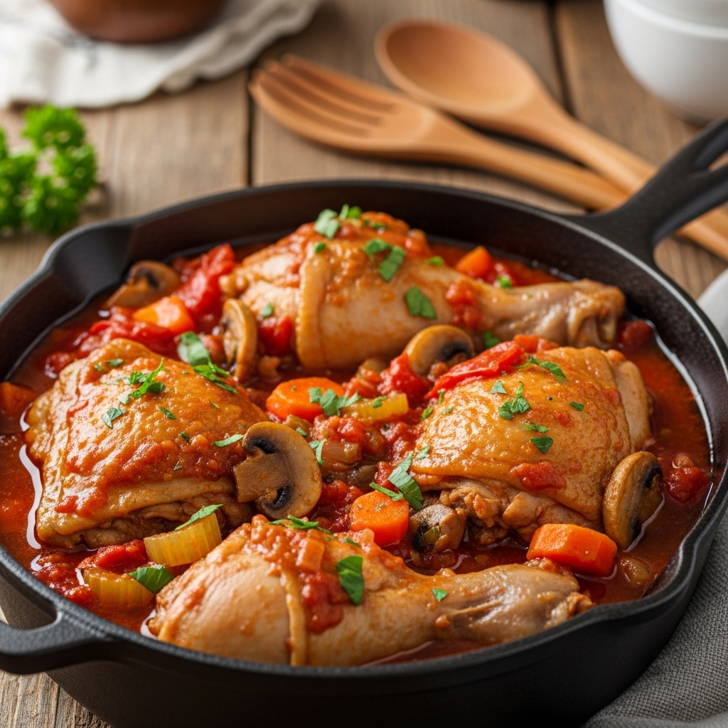 chicken cacciatore authentic italian